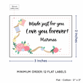 PPLR_HIDDEN_PRODUCT Thread and Flowers (2"x3" Cotton - 12 labels/set)