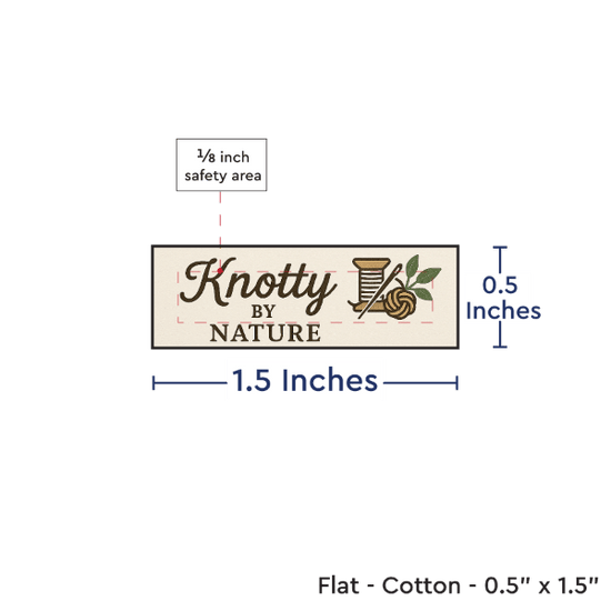PPLR_HIDDEN_PRODUCT Print your Logo or Image on FLAT Cotton Tags