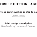 PPLR_HIDDEN_PRODUCT Reorder Previous Label Design - COTTON
