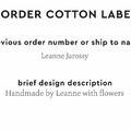 PPLR_HIDDEN_PRODUCT Reorder Previous Label Design - COTTON