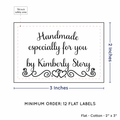 PPLR_HIDDEN_PRODUCT Double Heart Border (2"x3" Cotton - 12 labels/set)