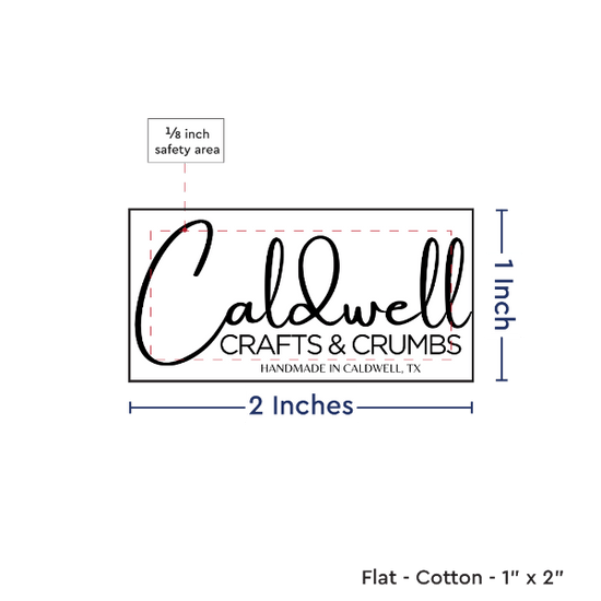 PPLR_HIDDEN_PRODUCT Print your Logo or Image on FLAT Cotton Tags