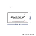 PPLR_HIDDEN_PRODUCT Print your Logo or Image on FLAT Cotton Tags