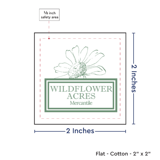 PPLR_HIDDEN_PRODUCT Print your Logo or Image on FLAT Cotton Tags
