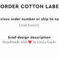 PPLR_HIDDEN_PRODUCT Reorder Previous Label Design - COTTON