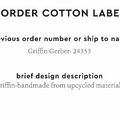 PPLR_HIDDEN_PRODUCT Reorder Previous Label Design - COTTON