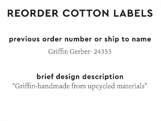 PPLR_HIDDEN_PRODUCT Reorder Previous Label Design - COTTON