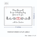 PPLR_HIDDEN_PRODUCT Double Heart Quote (2"x3" Cotton - 12 labels/set)
