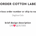 PPLR_HIDDEN_PRODUCT Reorder Previous Label Design - COTTON