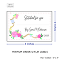 PPLR_HIDDEN_PRODUCT Thread and Flowers with Fill in Blanks (2"x3" Cotton - 12 labels/set)