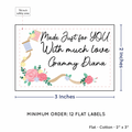 PPLR_HIDDEN_PRODUCT Thread and Flowers (2"x3" Cotton - 12 labels/set)