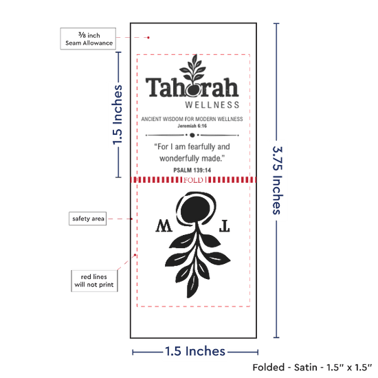 PPLR_HIDDEN_PRODUCT Print your logo/Image on Satin Tags (1.5" wide - Satin)