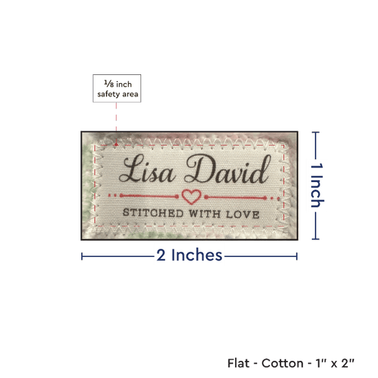 PPLR_HIDDEN_PRODUCT Print your Logo or Image on FLAT Cotton Tags