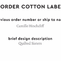 PPLR_HIDDEN_PRODUCT Reorder Previous Label Design - COTTON