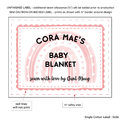 PPLR_HIDDEN_PRODUCT Pink Rainbow Baby Label