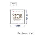 PPLR_HIDDEN_PRODUCT Print your Logo or Image on FLAT Cotton Tags
