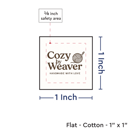 PPLR_HIDDEN_PRODUCT Print your Logo or Image on FLAT Cotton Tags