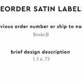 PPLR_HIDDEN_PRODUCT Reorder Previous Label Design - SATIN