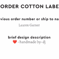 PPLR_HIDDEN_PRODUCT Reorder Previous Label Design - COTTON