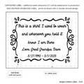 PPLR_HIDDEN_PRODUCT Decorative Frame Single Label