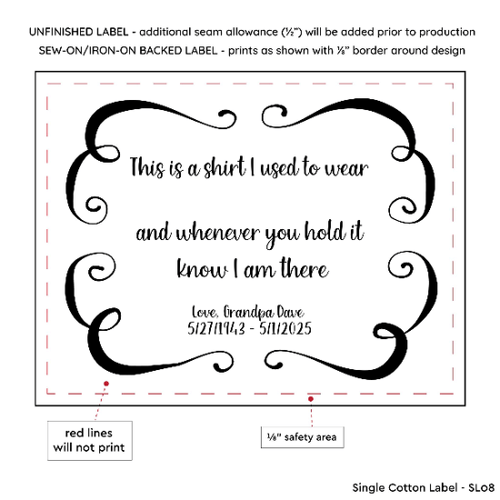 PPLR_HIDDEN_PRODUCT Swirl Frame Single Label