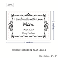 PPLR_HIDDEN_PRODUCT Swirl Accent Border (2"x3" Cotton - 12 labels/set)