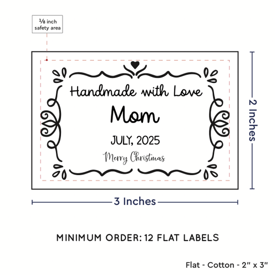 PPLR_HIDDEN_PRODUCT Swirl Accent Border (2"x3" Cotton - 12 labels/set)