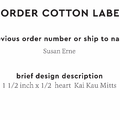 PPLR_HIDDEN_PRODUCT Reorder Previous Label Design - COTTON