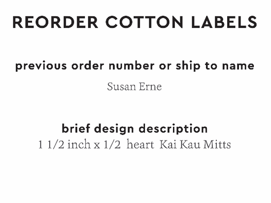 PPLR_HIDDEN_PRODUCT Reorder Previous Label Design - COTTON