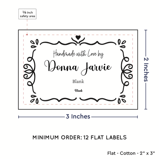 PPLR_HIDDEN_PRODUCT Swirl Accent Border (2"x3" Cotton - 12 labels/set)