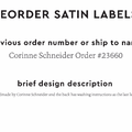 PPLR_HIDDEN_PRODUCT Reorder Previous Label Design - SATIN