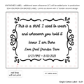 PPLR_HIDDEN_PRODUCT Decorative Frame Single Label