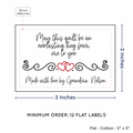 PPLR_HIDDEN_PRODUCT Double Heart Quote (2"x3" Cotton - 12 labels/set)