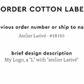 PPLR_HIDDEN_PRODUCT Reorder Previous Label Design - COTTON