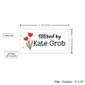 PPLR_HIDDEN_PRODUCT Spring Tulips (2"x1"-Cotton)
