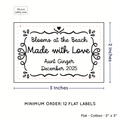 PPLR_HIDDEN_PRODUCT Swirl Accent Border (2"x3" Cotton - 12 labels/set)