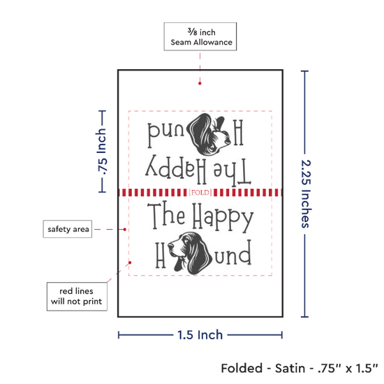 PPLR_HIDDEN_PRODUCT Print your logo/Image on Satin Tags (1.5" wide - Satin)