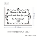PPLR_HIDDEN_PRODUCT Swirl Accent Border (2"x3" Cotton - 12 labels/set)