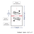 PPLR_HIDDEN_PRODUCT Print Your Logo/Image on Satin Tags (1" wide - Satin)