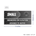PPLR_HIDDEN_PRODUCT Print your Logo or Image on FLAT Cotton Tags