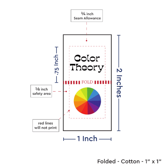 PPLR_HIDDEN_PRODUCT Print Your Logo or Image on FOLDED Cotton Tags