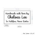 PPLR_HIDDEN_PRODUCT Text Only Medium Large Label (1.5"x3"-Cotton)