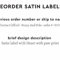 PPLR_HIDDEN_PRODUCT Reorder Previous Label Design - SATIN