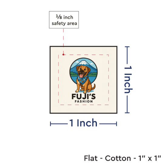 PPLR_HIDDEN_PRODUCT Print your Logo or Image on FLAT Cotton Tags