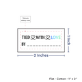PPLR_HIDDEN_PRODUCT Print your Logo or Image on FLAT Cotton Tags