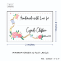 PPLR_HIDDEN_PRODUCT Thread and Flowers with Fill in Blanks (2"x3" Cotton - 12 labels/set)