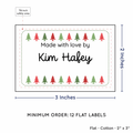 PPLR_HIDDEN_PRODUCT Christmas Trees (2"x3" Cotton - 12 labels/set)