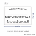 PPLR_HIDDEN_PRODUCT Double heart border with Fill in Blanks (2"x3" Cotton - 12 labels/set)