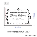 PPLR_HIDDEN_PRODUCT Swirl Accent Border (2"x3" Cotton - 12 labels/set)