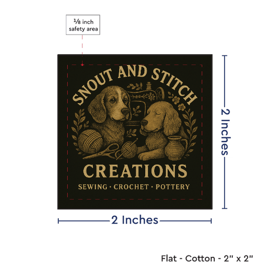 PPLR_HIDDEN_PRODUCT Print your Logo or Image on FLAT Cotton Tags